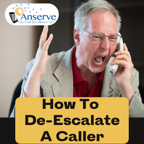 How to de-escalate a call