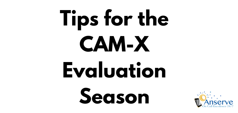 Tips for the CAM-X Evaluation Season